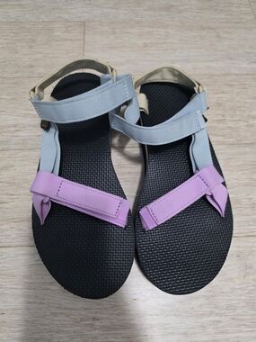 Teva Women's Two-Tone Lavender and Light Blue Sport Sandals